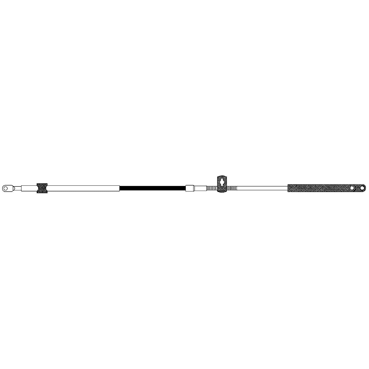 Uflex C5X18 UFLEX C5 Mercury/MerCruiser Engine Control Cable
