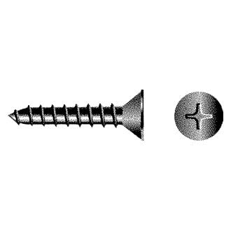 Seachoice SC8361 Phillips Tapping Screws Flat Head, #18 x 2"