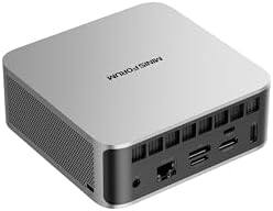MINISFORUM Mini PC AI X1 Pro AMD Ryzen AI 9 HX370(12Cores/24 Threads&AMD Radeon 890M Mini Gaming PC,96GB DDR5 2TB SSD,8K Quad Output(HDMI+DP+2xUSB4,Dual 2.5 LAN/WIFI7/BT5.4/Oculink,Copilot PC