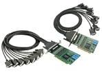 MOXA CP-118U-I 8 Port RS-232/422/485 Universal PCI Serial Board, Universal PCI Bus, 921.6Kbps, Embedded 15KV ESD Protection, 2KV Optical Isolation Protection