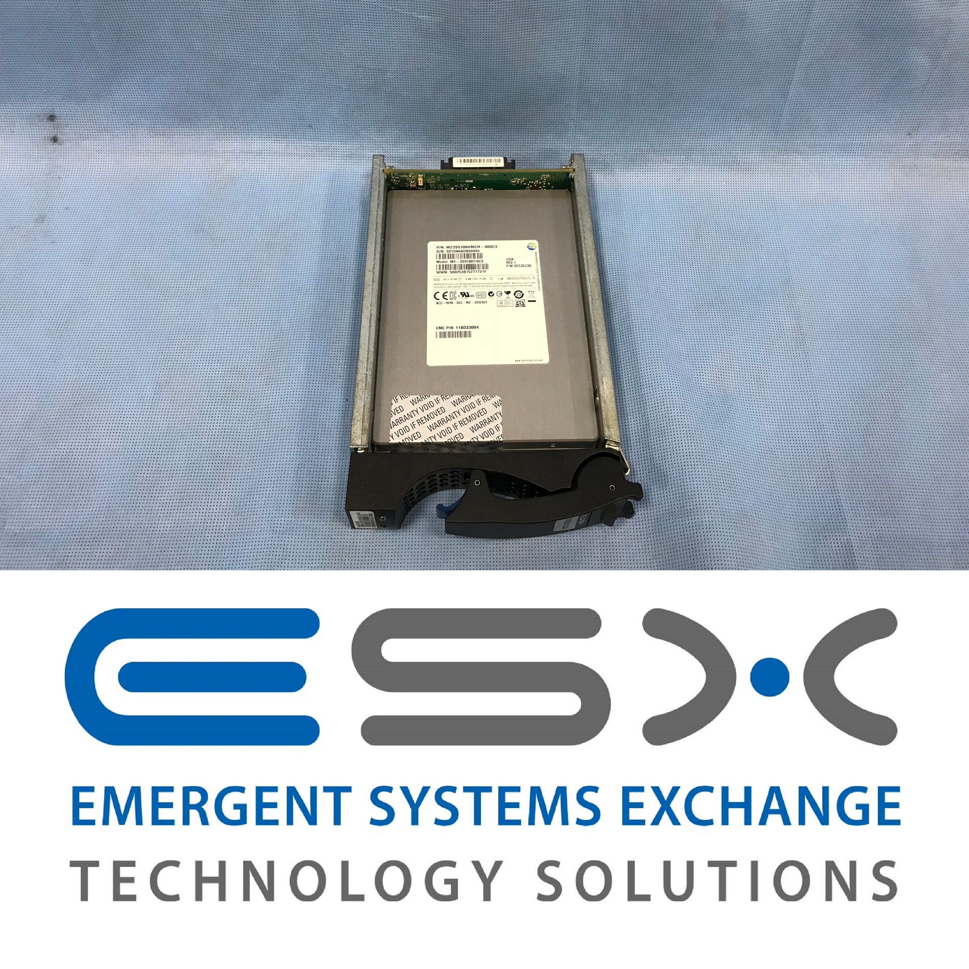 EMC 100GB 3.5" 6G SAS SSD - PN: 005049882 / VX-VS6F-100