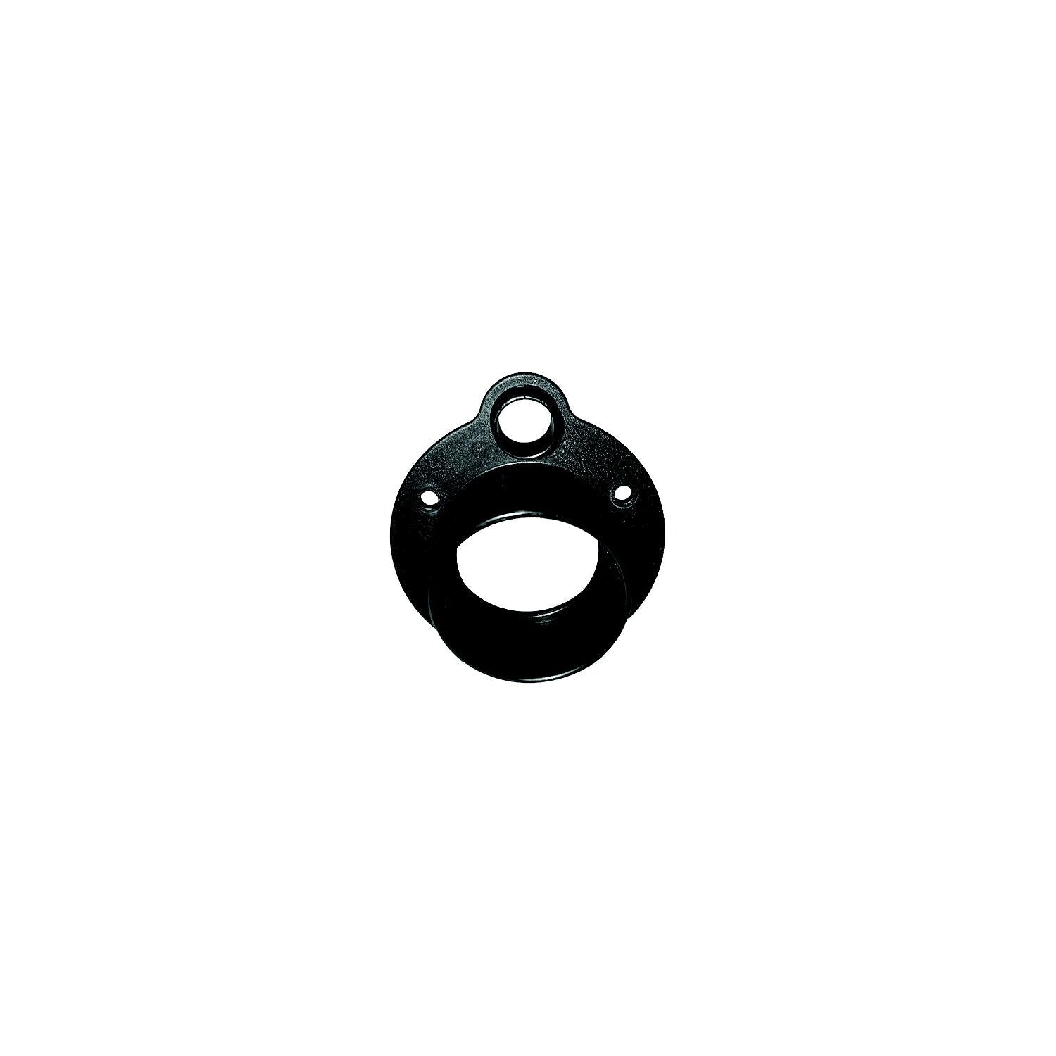 TH Marine RFFHP-1-DP T-H Marine Rigging Flange Hose Union for 2" Hose w/ 3/4", Fuel Hose Port, Black