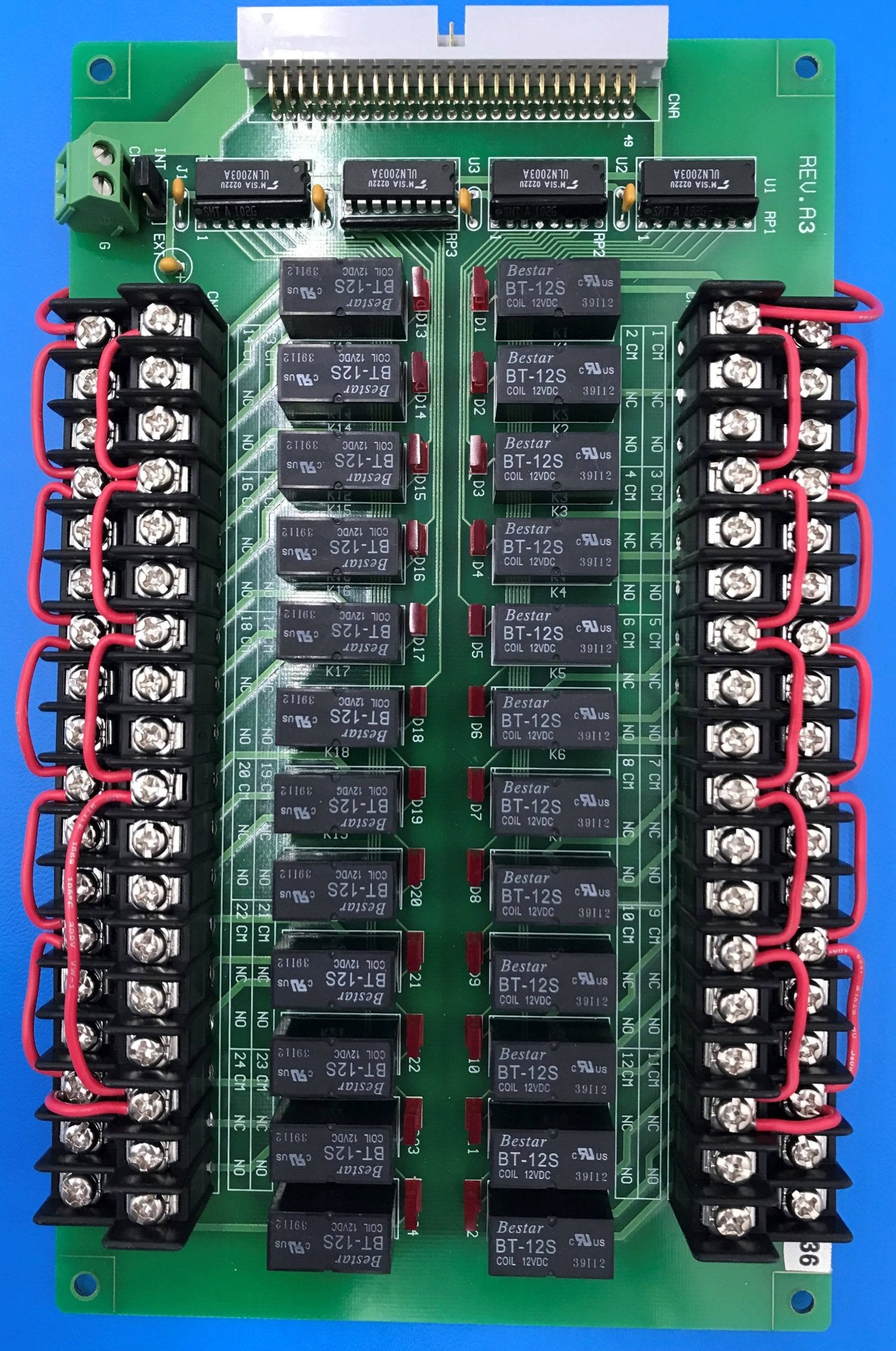 24 Channel Opto-Isolated Di Card ( AX754 Rev A3 GE/MPI