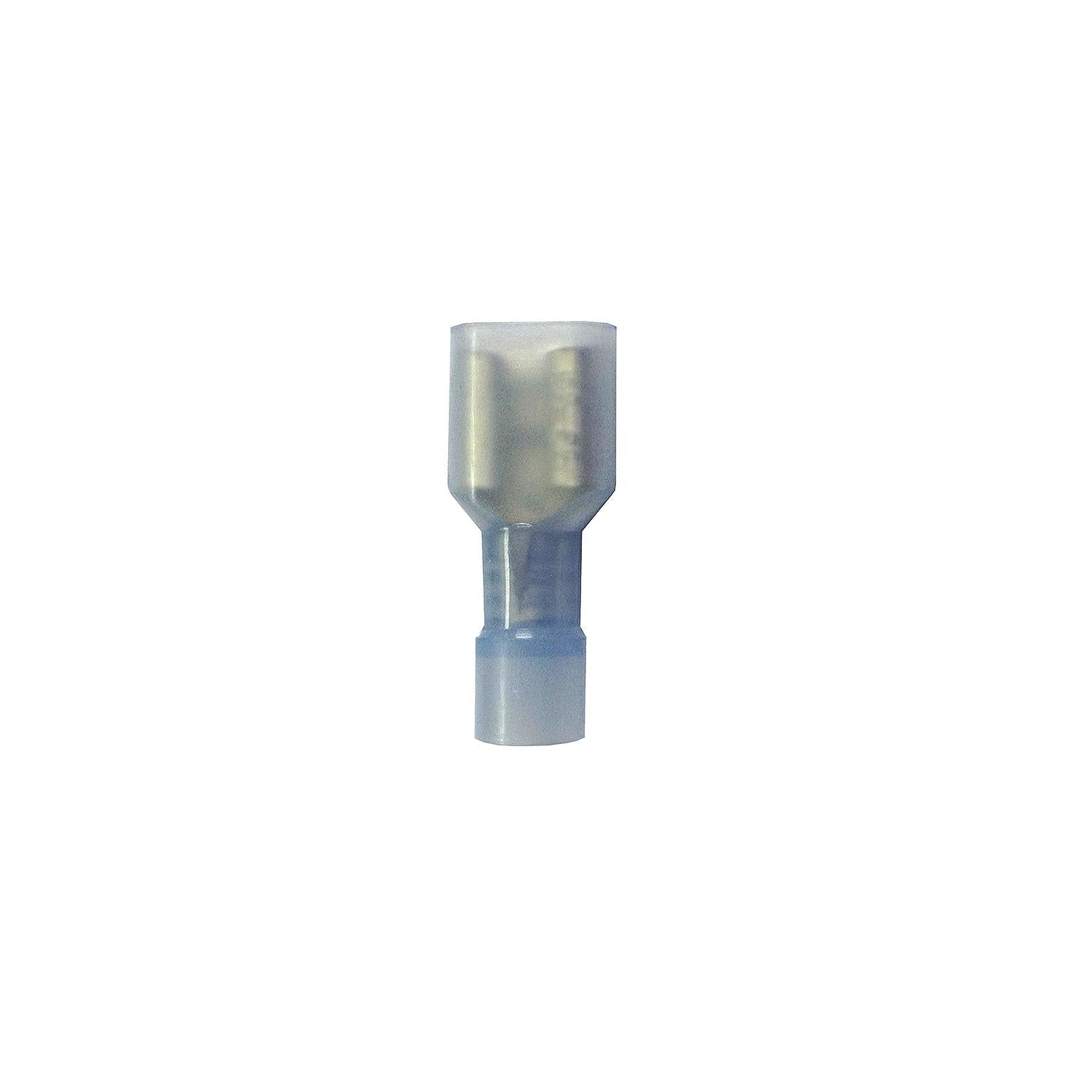 Wirthco 80877 Battery Doctor Blue Nylon Insulated Quick Disconnects, 16-14 AWG, Female, 5/Pk.