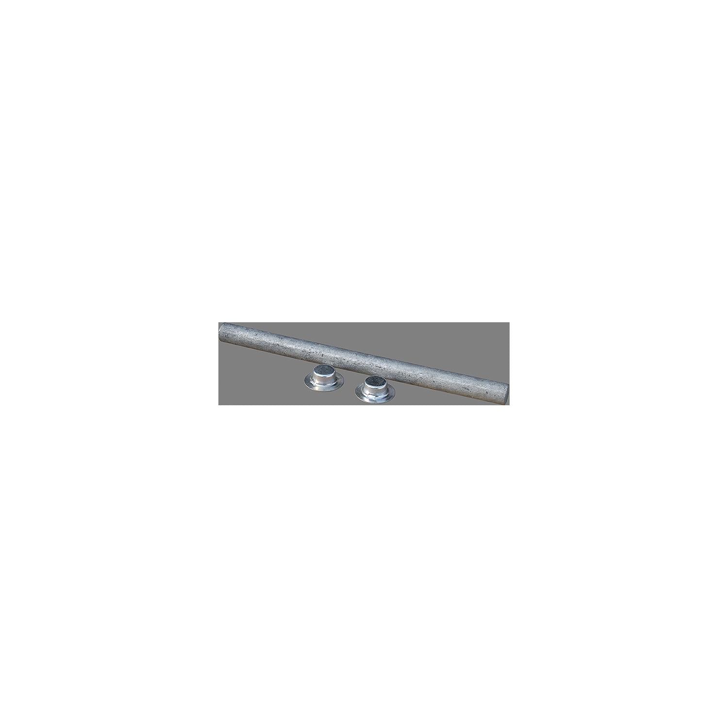 Tie Down Engineering 86185 Galvanized Roller Shaft w/Pal Nuts