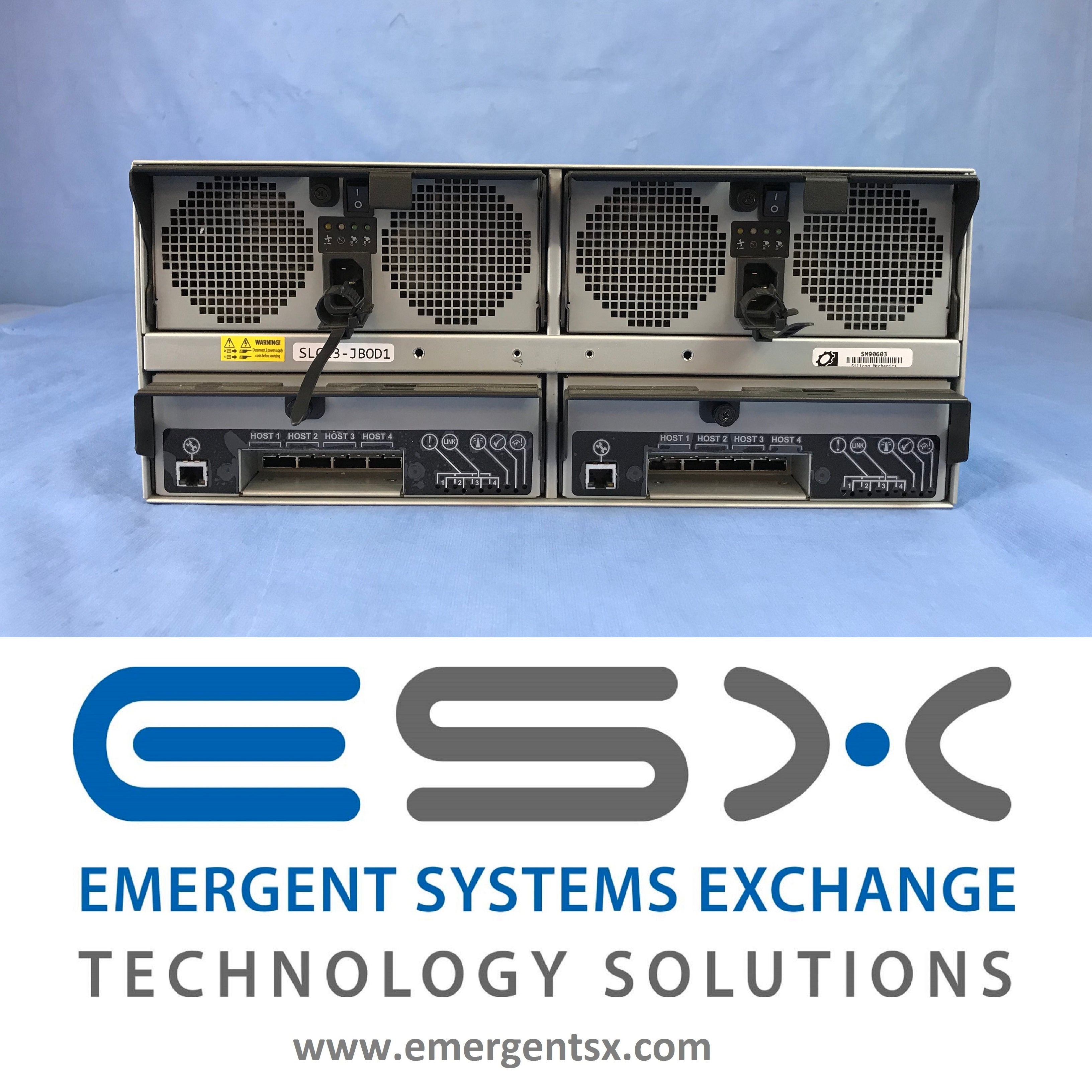 Newisys NDS-4600-JD-05 60Bay Direct Attach JBOD Storage - 60x 4TB SAS 240TB