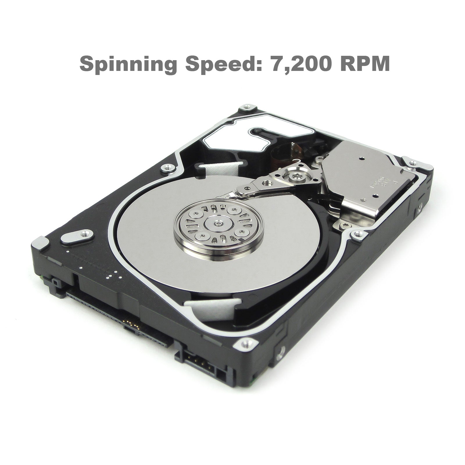 2TB 7.2K SAS 12G Hard Disk Drive 12GBPS 12GB/S SAS-3 SFF 2.5" HDD