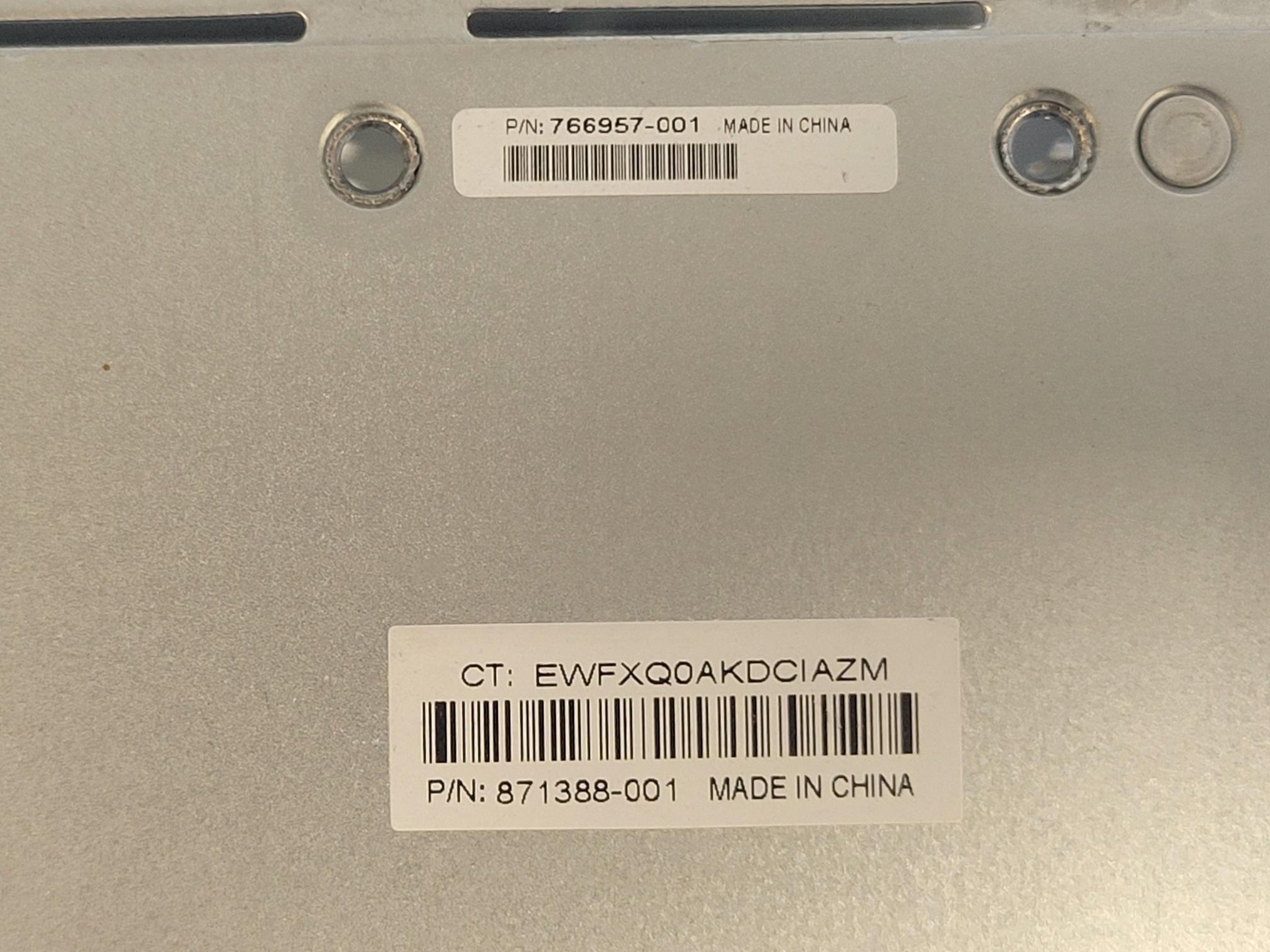 HP 871388-001 DL380 Gen10 8SFF HDD Cage/Backplane Assembly 766957-001 832305-002