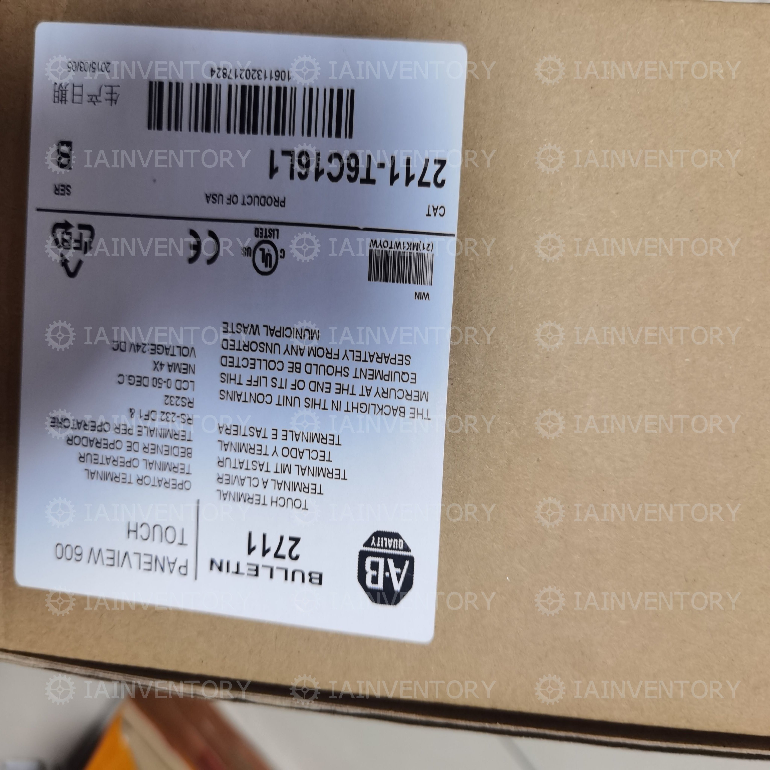 2711-T6C16L1 Allen-Bradley