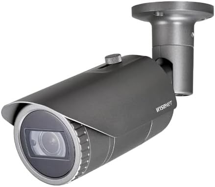 HANWHA | QNO-6082R | 2MP Network IR Bullet Camera with 3.2~10.0mm (3.1x) Motorized varifocal Lens, IP66 Weatherproof, RJ45 Connection|B07VZ143W1