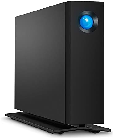 LaCie d2 Professional 10TB External Hard Drive Desktop HDD – USB-C USB 3.0 7200 RPM Enterprise Class Drives, 5 Year Warranty and Recovery Service (STHA10000800