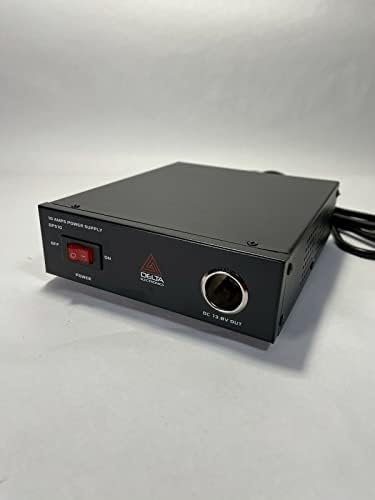 Delta DPS Power Supply 10 Amp Delta DPS10 12-13.8v AC/DC Ultra Compact Small Ham CB Radio