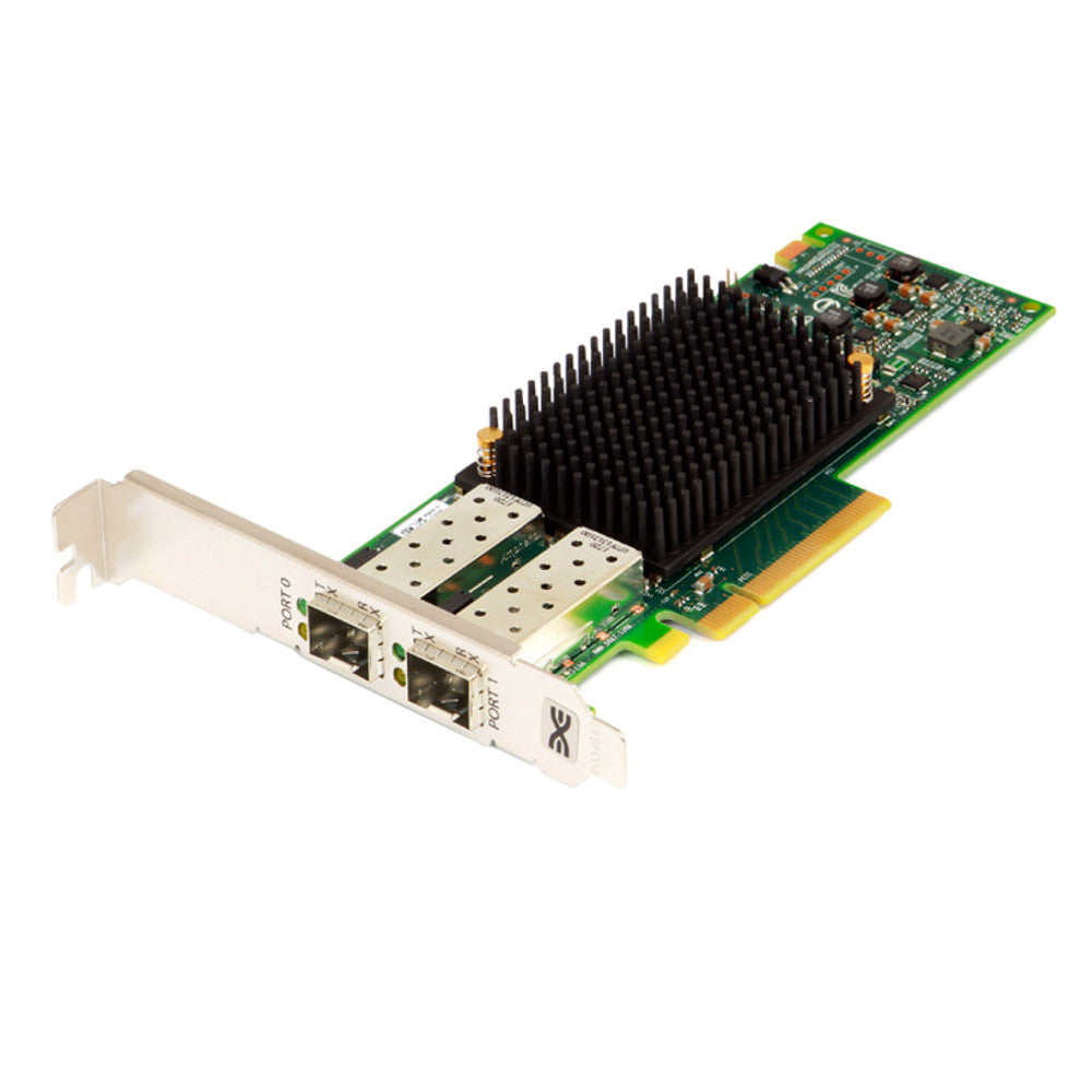 Dell Emulex - LPE31002-M6 - Dual Port 16GB Fibre Channel - PCIe Host Bus Adapter - High Profile - (RXNT1