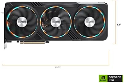 GIGABYTE GeForce RTX 5070 Ti Gaming OC 16G Graphics Card, 16GB 256-bit GDDR7, PCIe 5.0, WINDFORCE Cooling System, GV-N507TGAMING OC-16GD Video Card|B0DTRC7782