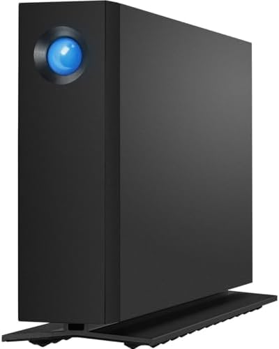 LaCie d2 Professional 10TB External Hard Drive Desktop HDD – USB-C USB 3.0 7200 RPM Enterprise Class Drives, 5 Year Warranty and Recovery Service (STHA10000800