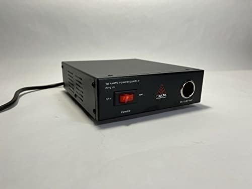 Delta DPS Power Supply 10 Amp Delta DPS10 12-13.8v AC/DC Ultra Compact Small Ham CB Radio