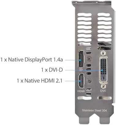 ASUS Dual NVIDIA GeForce RTX 3050 6GB OC Edition Gaming Graphics Card - PCIe 4.0, 6GB GDDR6 Memory, HDMI 2.1, DisplayPort 1.4a, 2-Slot Design, Axial-tech Fan Design, 0dB Technology, Steel Bracket|B0CVCG2VPK