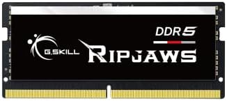 G.SKILL Ripjaws DDR5 SO-DIMM Series DDR5 RAM 32GB (2x16GB 4800MT/s CL34-34-34-76 1.10V Unbuffered Non-ECC Notebook/Laptop Memory SO-DIMM (F5-4800S3434A16GA2-RS