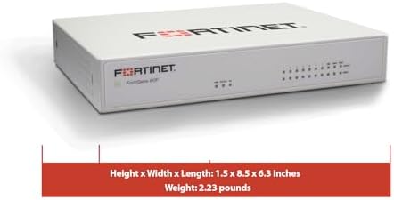 FortiGate-60F Network Security Appliance Plus 5 Year FortiGuard Unified Threat Protection (UTP) and FortiCare Premium (FG-60F-BDL-950-60)|B08126TLGJ