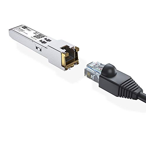 H!Fiber 1.25G Single Mode SFP LC Module, 1000Base-LX/LH Fiber Transceiver for Cisco GLC-LH-SMD, Meraki, Ubiquit UniFi, TP-Link, Fortinet, Intel, Netgear, Mikrotik and More (SMF,1310nm,20km,DDM) 2 Pack|B07B4B33N6