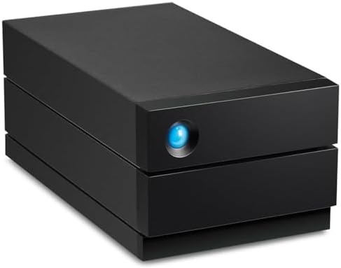 LaCie d2 Professional 10TB External Hard Drive Desktop HDD – USB-C USB 3.0 7200 RPM Enterprise Class Drives, 5 Year Warranty and Recovery Service (STHA10000800