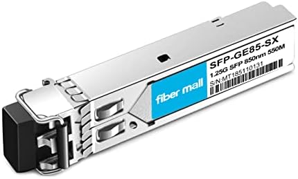 1G SFP SX for Cisco LC-SX-MMD GLC-SX-MM SFP-GE-S Ubiquiti unifi UF-MM-1G Netgear AGM731F D-Link DEM-311GT ZTE SFP-GE-M500 Extreme MGBIC-LC01 1000BASE-SX SFP 850nm 550m DOM Transceiver Module…|B0899NTT14