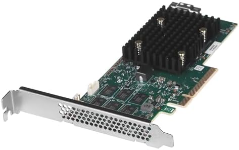 Broadcom MegaRAID 9560-8i - Contrôleur de stockage (RAID - 8 Canal - SATA 6Gb/s/SAS 12Gb/s/PCIe 4.0 (NVMe - RAID 0, 1, 5, 6, 10, 50, JBOD, 60 - PCIe 4.0 x8
