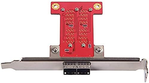 H!Fiber 12G Internal PCIe Controller Card, 8 Ports 12Gb/s SATA + SAS HBA Card, Broadcom's 3008 Chip, PCI Express 3.0 X8, 2X Mini SAS SFF-8643 Ports, Same as 9300-8I with Low Profile Bracket|B0BTM28KFJ