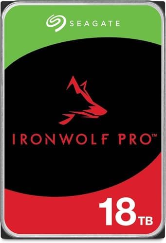 Seagate (Recertified IronWolf Pro 16TB NAS Internal Hard Drive HDD – CMR 3.5 Inch SATA 6Gb/s 7200 RPM 256MB Cache for RAID Network Attached Storage (ST16000NE000