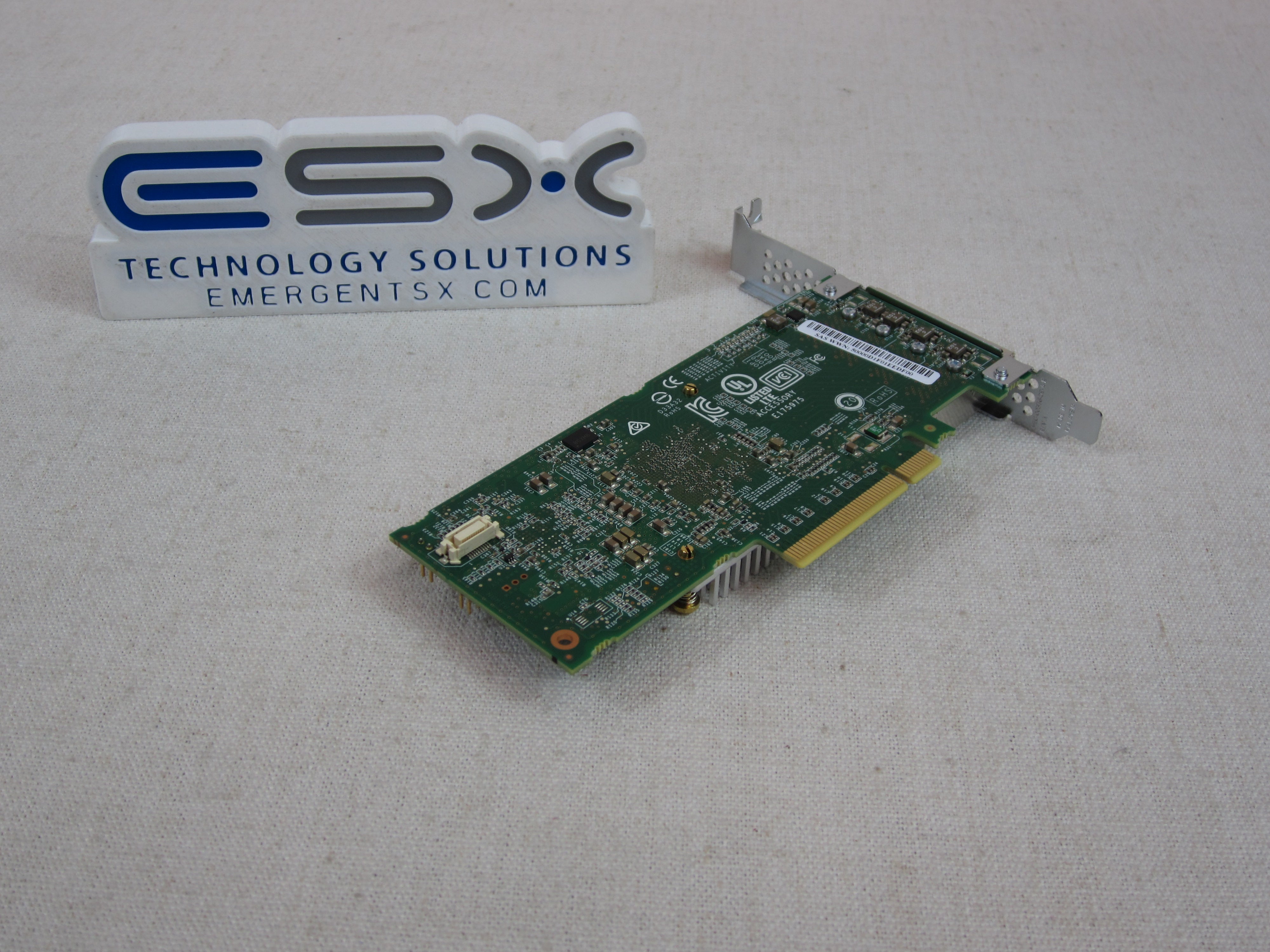 Dell HHJD7 Adaptec ASA-80165H Quad-Port 12Gb/s SAS HBA Full Height