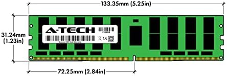 A-Tech 64GB Kit (2x32GB RAM for Dell PowerEdge M830, R640, R730, R840, R930, T440, T630, T640 | DDR4 2133MHz PC4-17000 ECC LRDIMM 4Rx4 Load Reduced Server Memory Upgrade