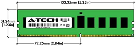 A-Tech 32GB Kit (2x16GB) DDR4 3200MHz PC4-25600 ECC RDIMM 2Rx8 Dual Rank 1.2V ECC Registered DIMM 288-Pin Server & Workstation RAM Memory Upgrade Modules (A-Tech Enterprise Series)|B0BPN6TWVB