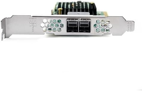 H!Fiber LSI SAS 9211-8i RAID Controller Card, 6Gb/s Internal SAS/SATA HBA Card, LSI 2008 Chip, PCI Express 2.0 X8, 2X SFF-8087 Ports