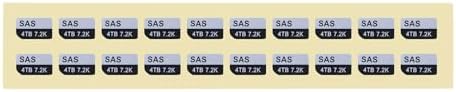 20PCS Capacity Sticker Label for Hard Drive Tray Caddy F238F KG1CH G176J 8FKXC, Compatible for Dell PowerEdge 11th-13th R430 R530 R630 R730 T430 T630 T440 R420 R520 R620 R720, 1.2TB, SAS, 10K|B0G5253JVT