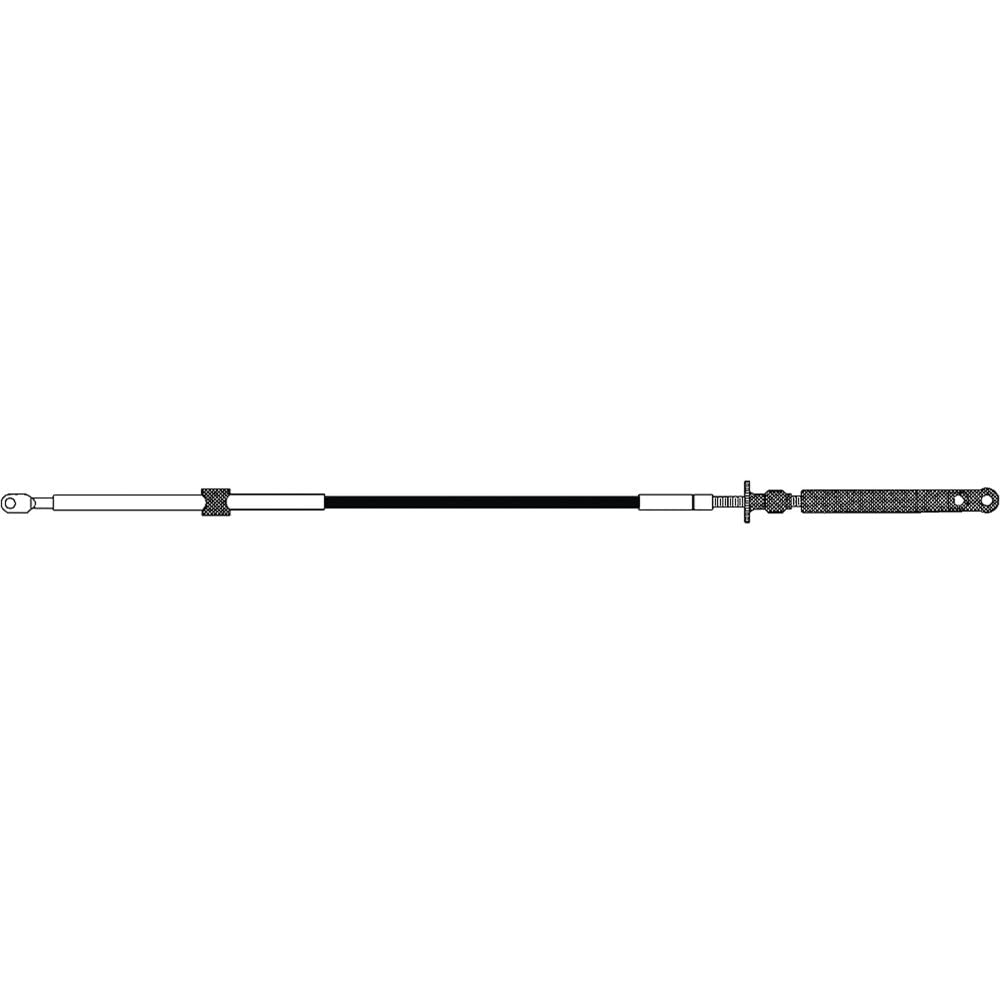 Uflex C4X12 UFLEX Johnson/Evinrude (OMC) Pre 1979 Engine Control Cable, 12'