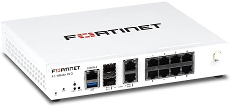 Fortinet FortiGate - 90G Next Generation Firewall (NGFW) | 8X GE RJ45, 2X 10GE RJ45/SFP+ Ports (Appliance Only, No Subscription) (FG-90G)|B0CFG25KLL