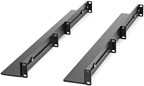 StarTech.com 1U 19 inch Server Rack Rails - 24-36 inch Adjustable Depth - Universal 4 Post Rack Mount Rails - Network Equipment/Server/UPS Mounting Rail Kit HPE ProLiant Dell PowerEdge (UNIRAILS1UB