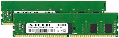 A-Tech 64GB Kit (2x32GB DDR4 3200MHz PC4-25600 ECC RDIMM 2Rx4 Dual Rank 1.2V ECC Registered DIMM 288-Pin Server & Workstation RAM Memory Upgrade Modules (A-Tech Enterprise Series