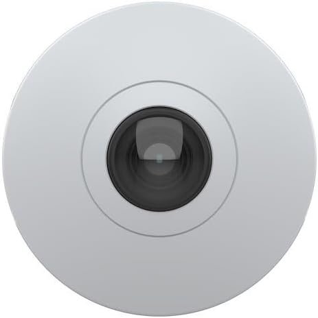 Axis Communications AXIS M4327-P 6MP Indoor Panoramic IP Camera with Deep Learning, 1.1mm Fisheye Lens, White|B0CDSM5RGJ