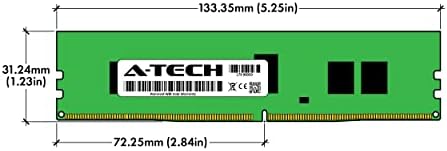 A-Tech 64GB Kit (2x32GB DDR4 3200MHz PC4-25600 ECC RDIMM 2Rx4 Dual Rank 1.2V ECC Registered DIMM 288-Pin Server & Workstation RAM Memory Upgrade Modules (A-Tech Enterprise Series