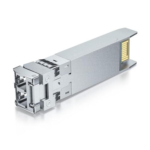 ipolex SFP+ 10GBase LR Singlemode Module, 10G SFP LC 1310nm Fiber Optic Transceiver for Cisco SFP-10G-LR, Ubiquiti UniFi UF-SM-10G, Meraki MA-SFP-10GB-LR, Netgear AXM762, Mikrotik and More, up to 10KM|B01EN33WYK