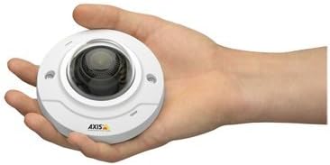 Axis Communications M3005-V 1080p HDTV Ultra Compact Indoor Fixed Mini Dome Network Camera with Vandal & Dust Resistant, 2MP, 256MB Memory 25/30fps Frame Rate, ONVIF, PoE