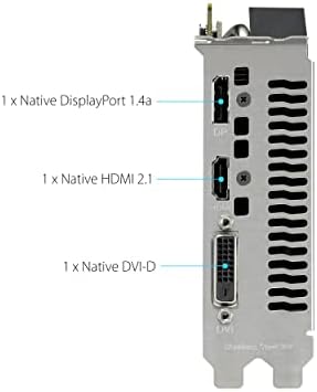 ASUS Dual NVIDIA GeForce RTX 3050 6GB OC Edition Gaming Graphics Card - PCIe 4.0, 6GB GDDR6 Memory, HDMI 2.1, DisplayPort 1.4a, 2-Slot Design, Axial-tech Fan Design, 0dB Technology, Steel Bracket|B0CVCG2VPK