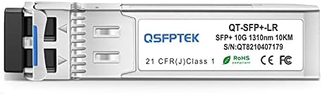 10G LR SFP+ Module, 10GBASE-LR Gigabit Ethernet Optic Transceiver, 10GbE Network MINI GBIC, SMF 1310nm 10km DDM LC Single-Mode for Cisco SFP-10G-LR, Mikrotik S-31DLC20D and Other Open Switch|B07QXP6YW5