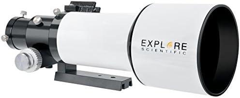 Explore Scientific ED80 Essential Series Air-Spaced Apochromatic 80mm Triplet Refractor Telescope for Astrophotography Astronomy|B00KI0C1C2