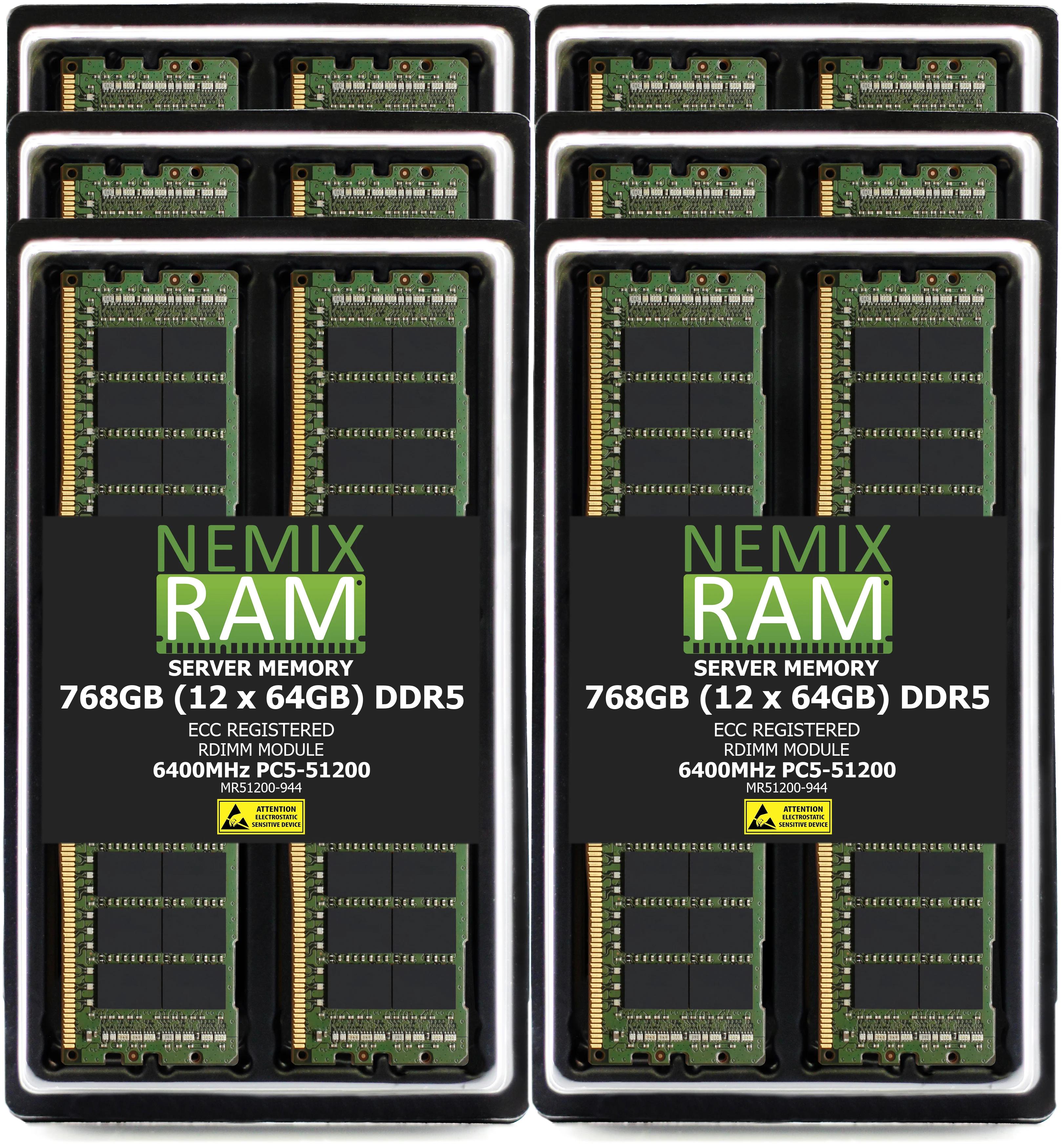 NEMIX RAM Memory Compatible with Dell PowerEdge R6725 Rack Server