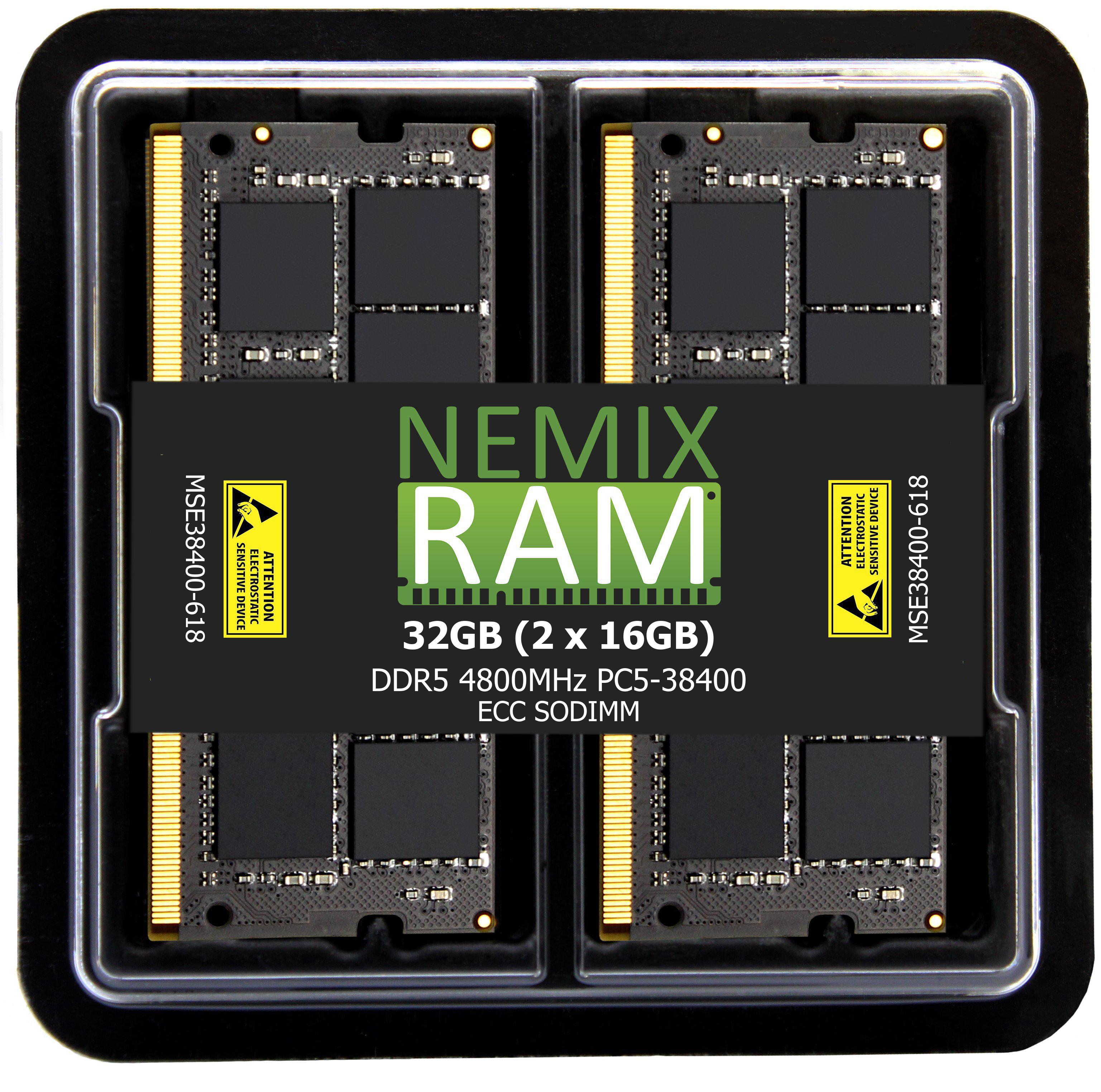 NEMIX RAM Memory Compatible with ASUSTOR LOCKERSTOR 6 Gen3 (AS6806T)