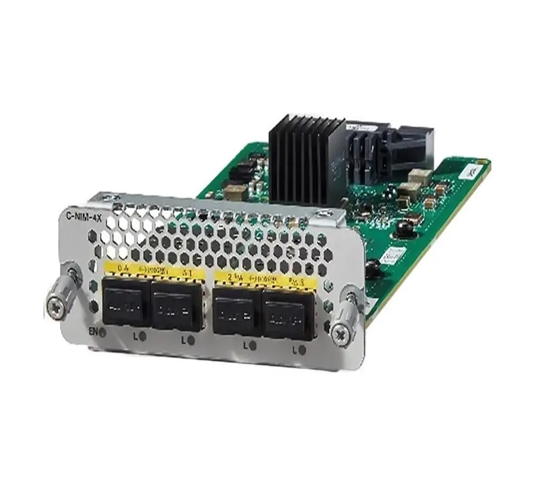 Cisco C-NIM-4X 4-port Layer 2/3 GE Switch Network Interface Module