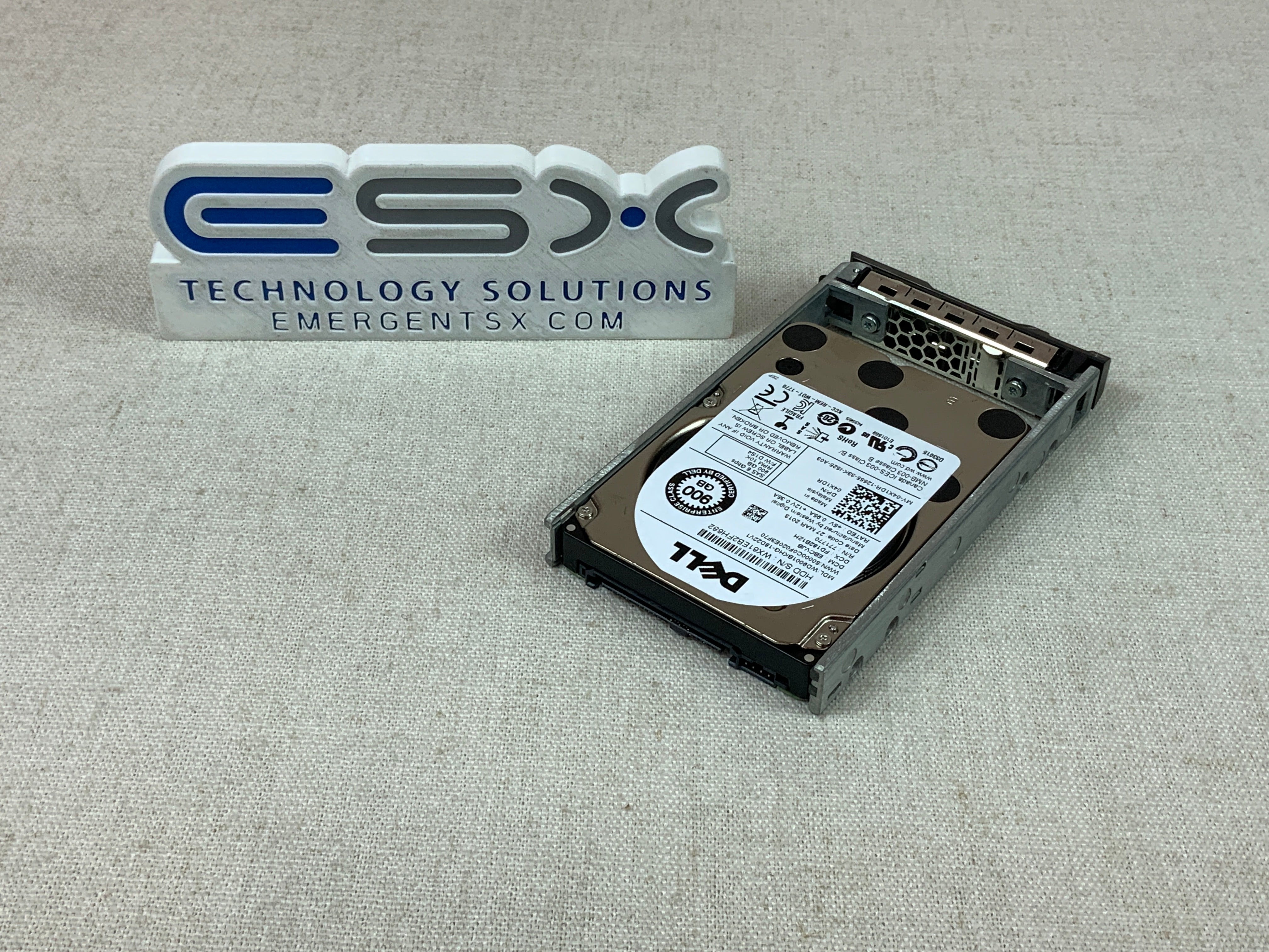 Dell 4X1DR 900GB 10k 6Gb/s 2.5" SAS Hard Drive w/ Tray WD9001BKHG