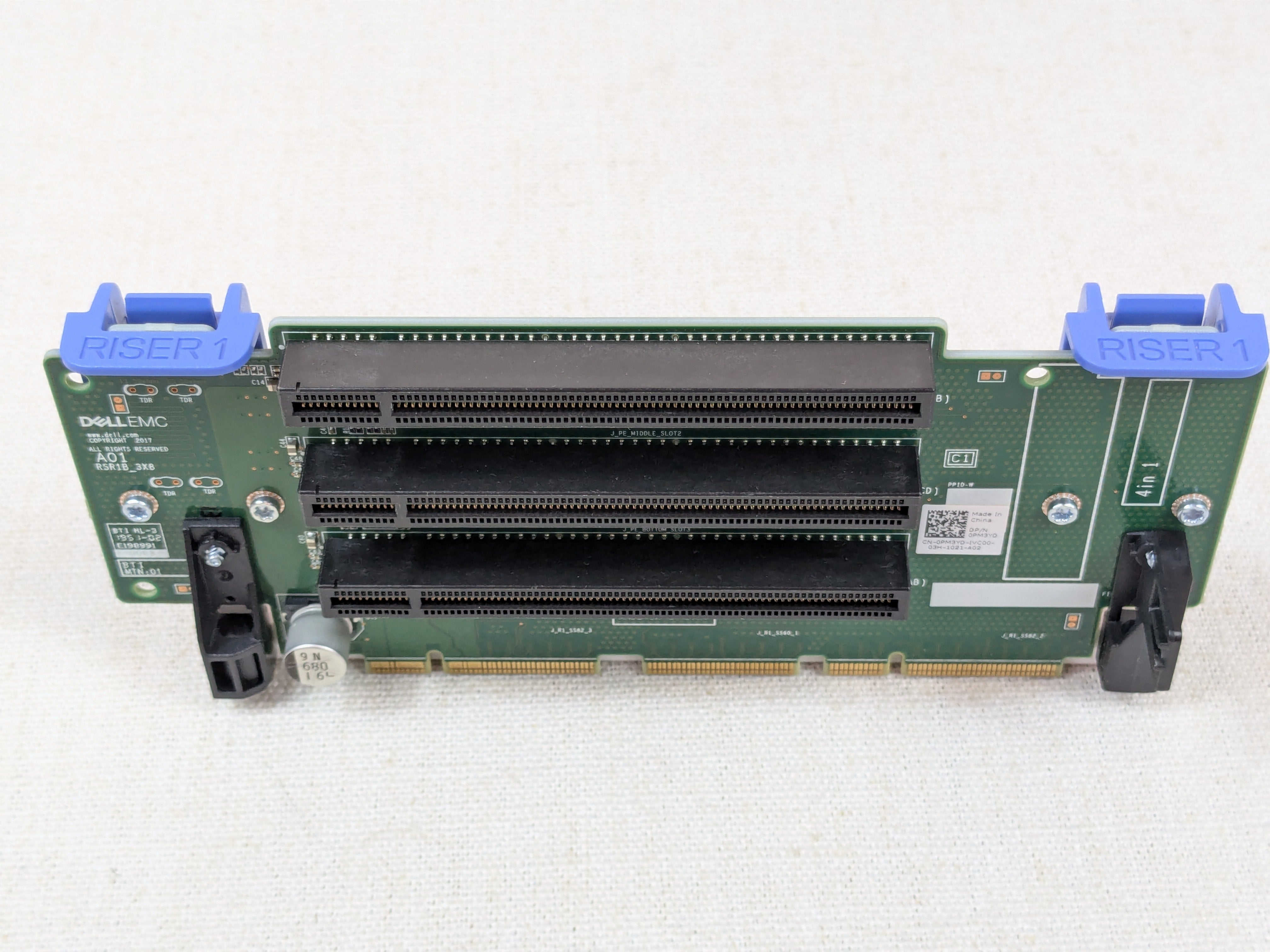 Dell PM3YD Riser Slot 1B 3x 8 PCIe Card for PowerEdge R740 R740XD